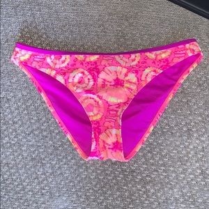 Tie dye bikini bottoms!
